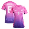 Maglia ufficiale Germania Kimmich 6 Trasferta Euro 2024 per Donna